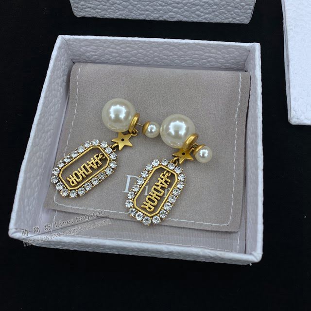 Dior飾品 迪奧經典熱銷款明星紅人同款Dior迪奧耳釘耳環  zgd1347